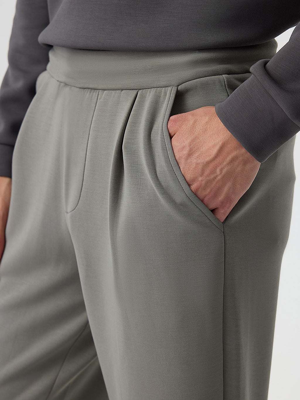 Modal Blend Casual Smart Trouser 32"