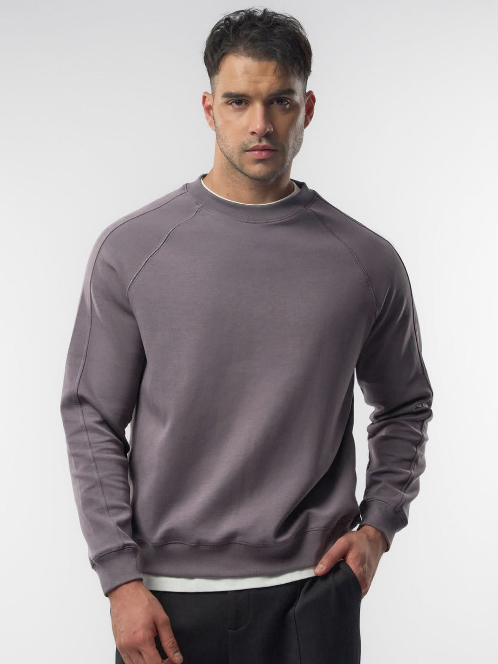 Cozyspacer Essential Sweatshirt And Wide Leg Pants Set